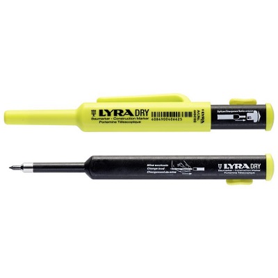 Lyra Dry, Construction Marker, Deep Hole Marker, Marker, Pencils &  Chalks